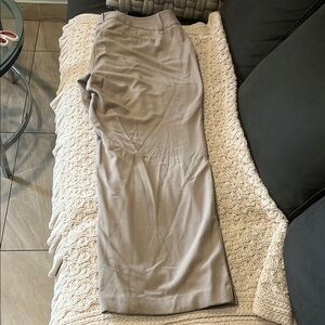 Alfani Tan Asymmetrical Pencil Jumpsuit